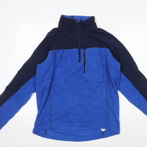 Peter Storm Men's Blue Pullover Fleece Sweatshirt M