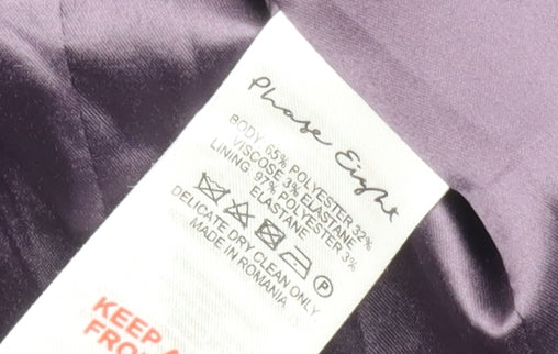 Phase Eight Women's Purple Trench Coat Size 12