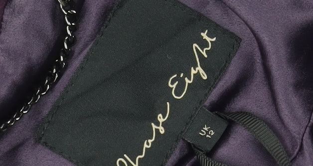 Phase Eight Women's Purple Trench Coat Size 12