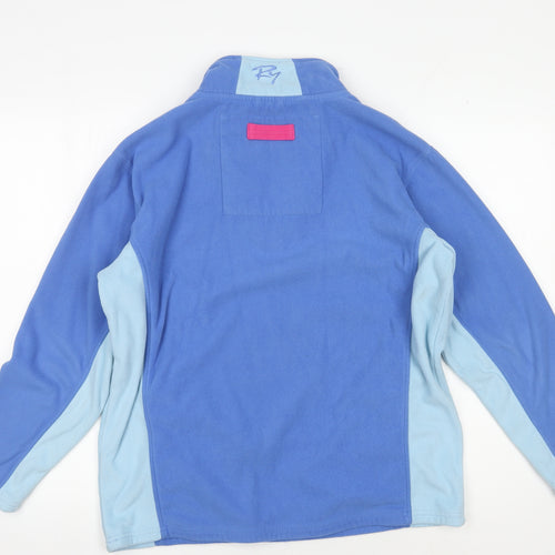 Rydale Teens Blue Fleece Full Zip Sweatshirt