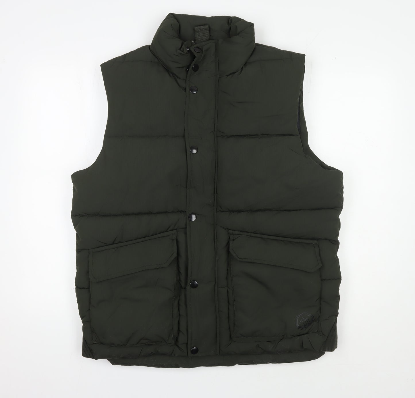 Marks and Spencer Green Men's L Puffer Waistcoat