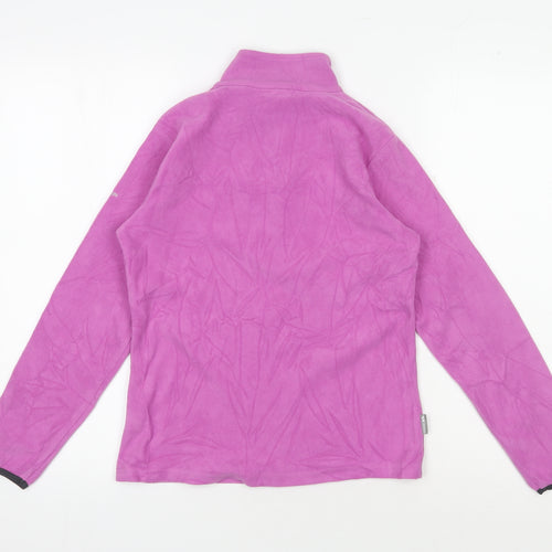 Trespass Girls Pink Fleece Pullover Sweatshirt - Size 12 Years