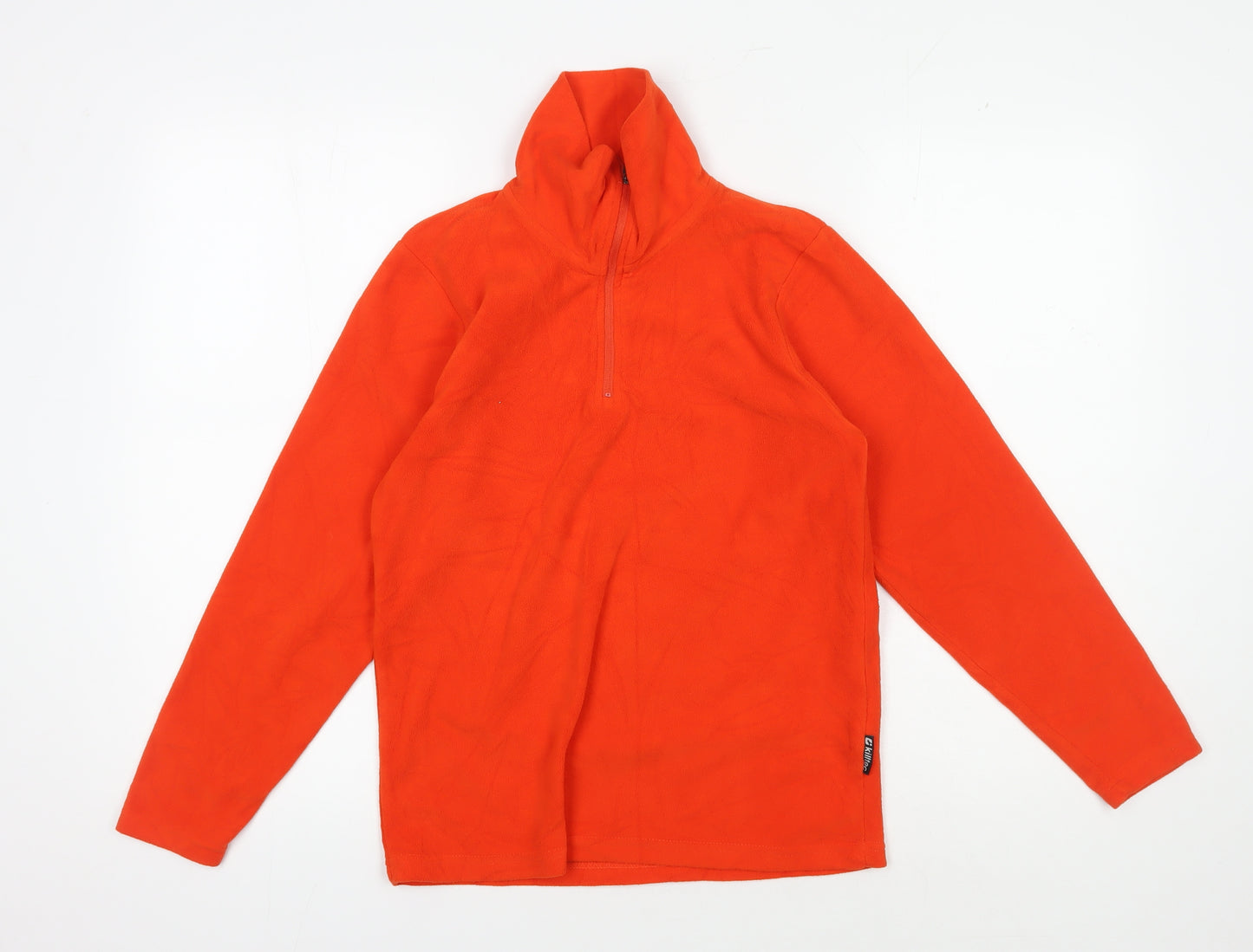 Killtec Women's Orange Fleece Pullover Sweatshirt 12