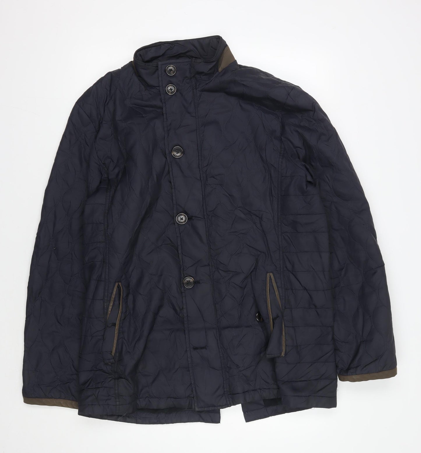 Viyella Women's Black Quilted Jacket M - Mid-Length