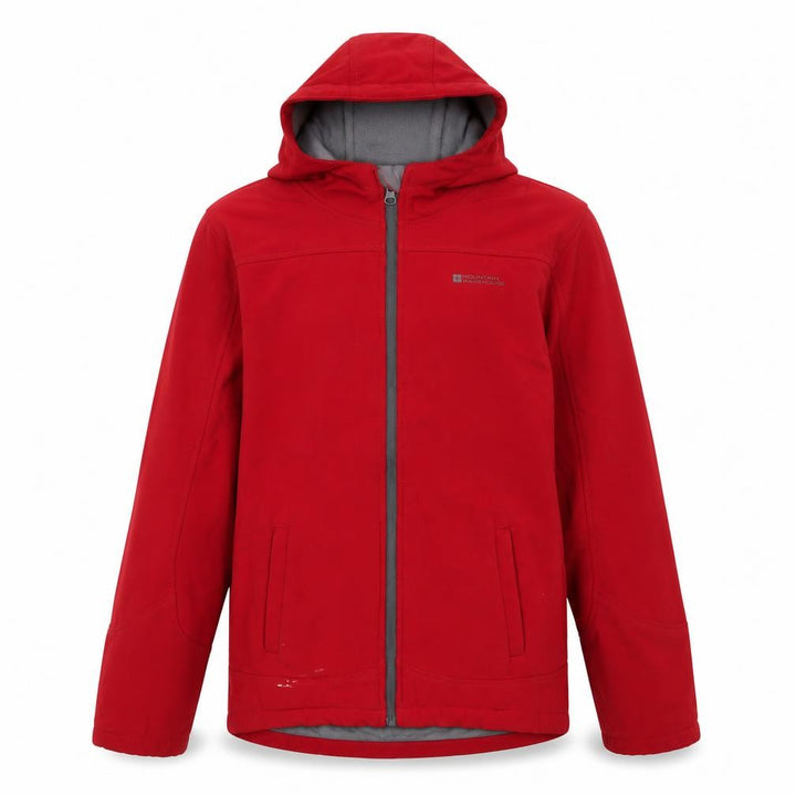 Mountain Warehouse Boys Red Hooded Jacket Size 13 Years