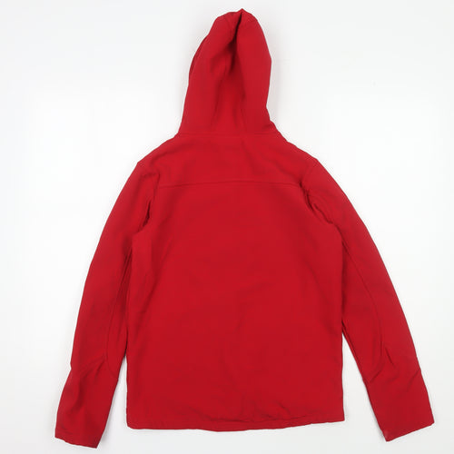 Mountain Warehouse Boys Red Hooded Jacket Size 13 Years