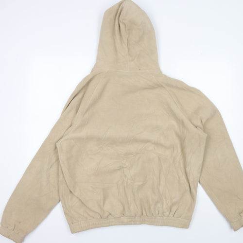 Couture Womens Beige Pullover Hoodie M - Casual Logo