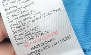 Mountain Warehouse Boys Blue 3-in-1 Waterproof Jacket 11-12 Years