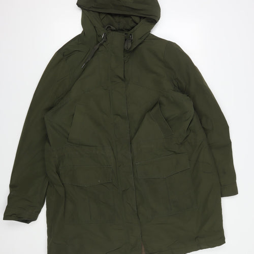 Next Women's Green Parka Jacket Size 20