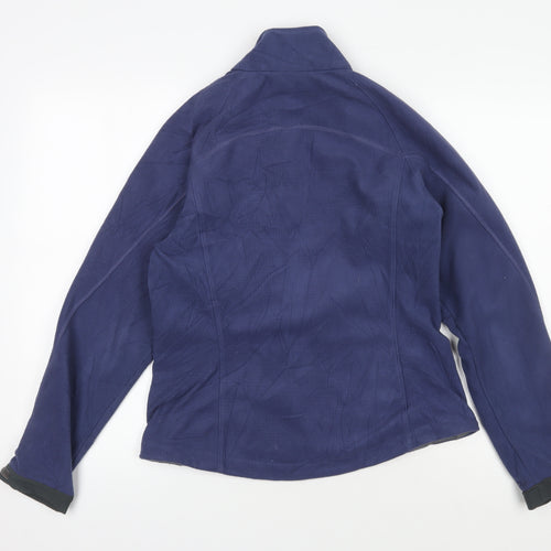 REI Women's Blue Full Zip Basic Jacket, M, Casual, Outdoor