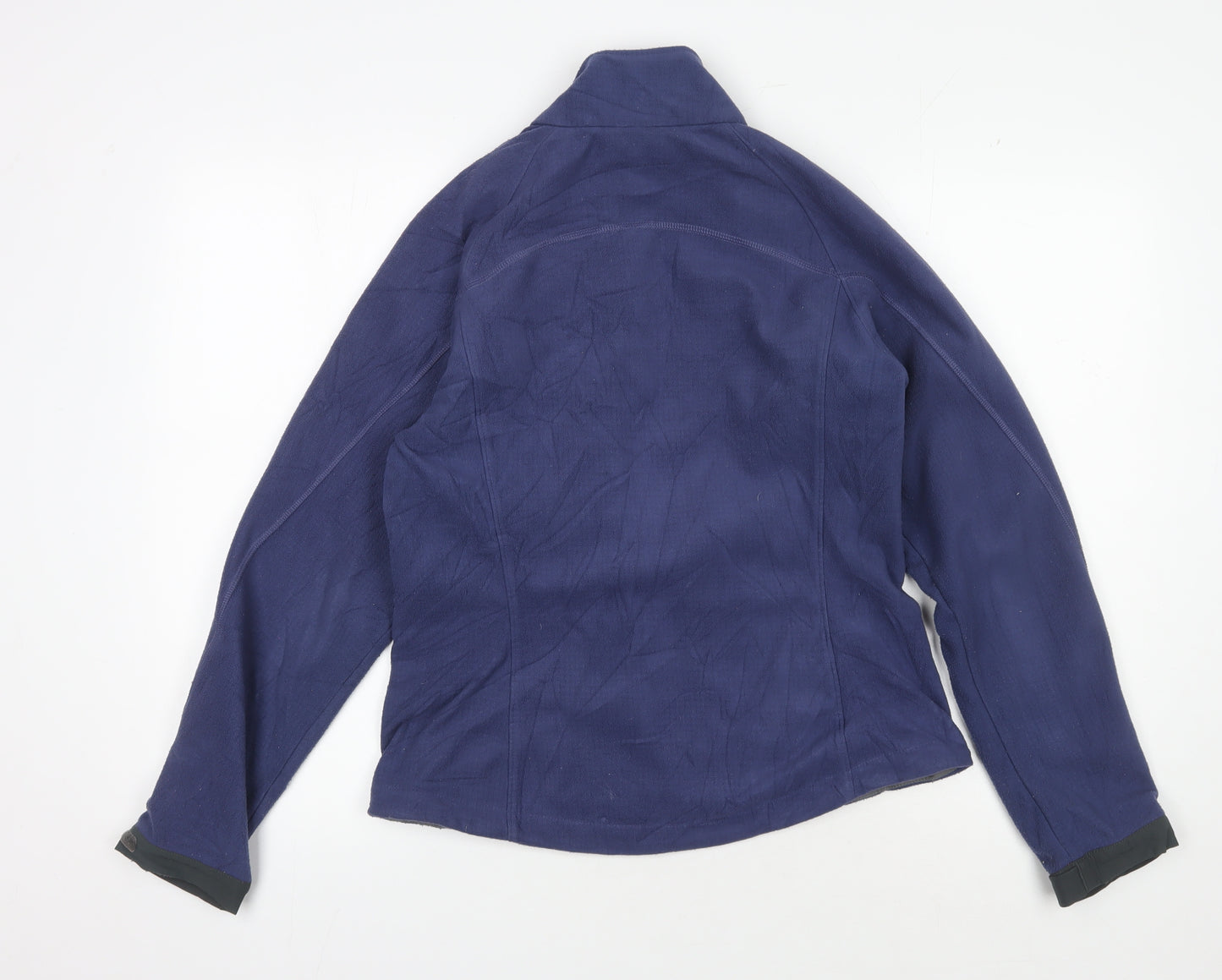 REI Women's Blue Full Zip Basic Jacket, M, Casual, Outdoor