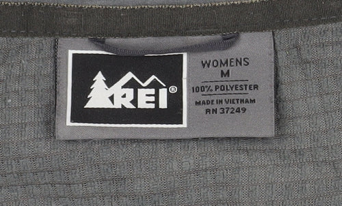 REI Women's Blue Full Zip Basic Jacket, M, Casual, Outdoor
