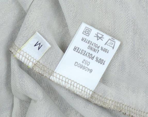 Viyella Women's Beige V-Neck T-Shirt - M