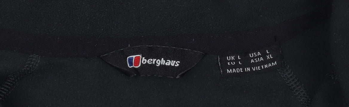 Berghaus Men's Black Fleece Pullover Sweatshirt L