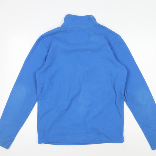 Peter Storm Men's Blue Fleece Pullover Sweatshirt S