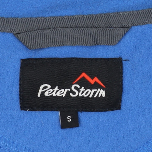 Peter Storm Men's Blue Fleece Pullover Sweatshirt S