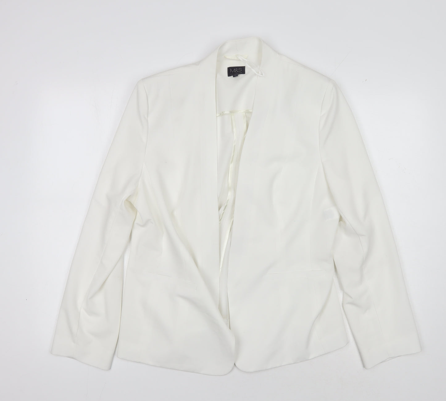 Marks & Spencer Women’s White Suit Jacket 16
