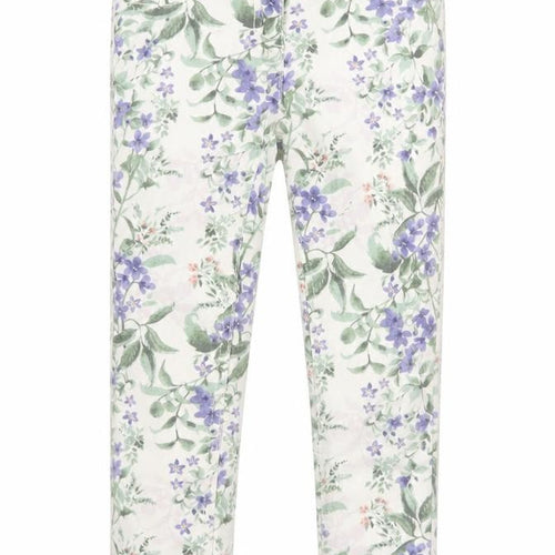 Next Girls Multicoloured Floral Jeggings 7 Years Slim Fit
