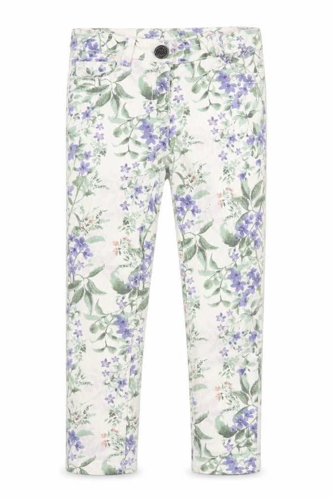 Next Girls Multicoloured Floral Jeggings 7 Years Slim Fit