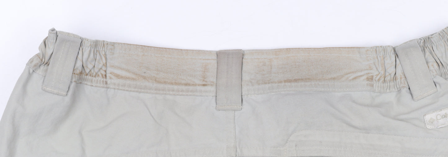 Columbia Men's Beige Cargo Shorts, Medium, Casual Outdoor