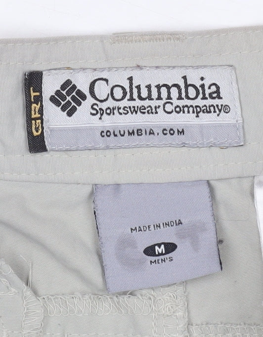 Columbia Men's Beige Cargo Shorts, Medium, Casual Outdoor