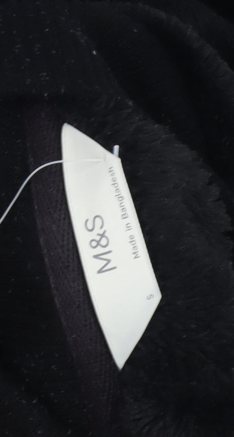 Marks and Spencer Women's Black Mid-Length Jacket