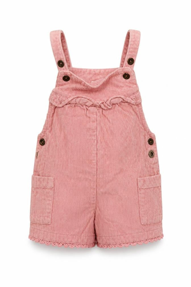 Mantaray Pink Corduroy Dungaree 12-18 Months Unisex