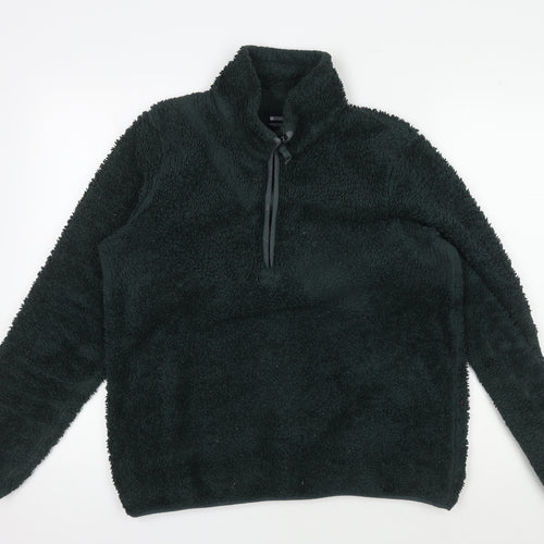 Mountain Warehouse Women's Green Fleece Pullover Hoodie UK 14