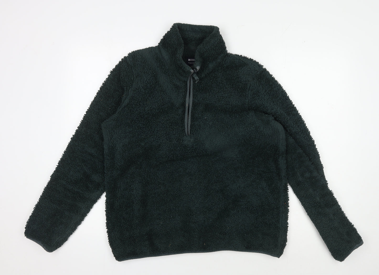 Mountain Warehouse Women's Green Fleece Pullover Hoodie UK 14