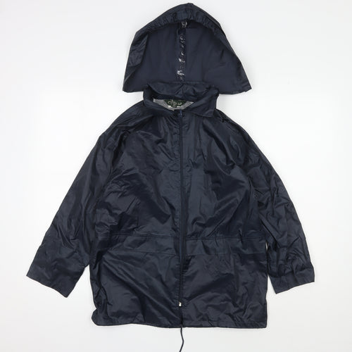 Champion Boys Blue Windbreaker Jacket, 9-10 Years, Hooded