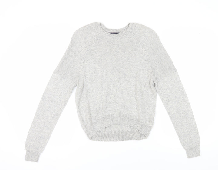 Marks and Spencer Women's Grey Knit Pullover Jumper Size 8