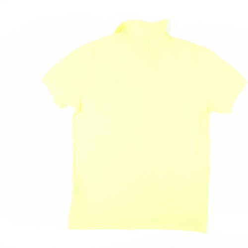 Ralph Lauren Men's Yellow Slim Fit Polo Shirt L