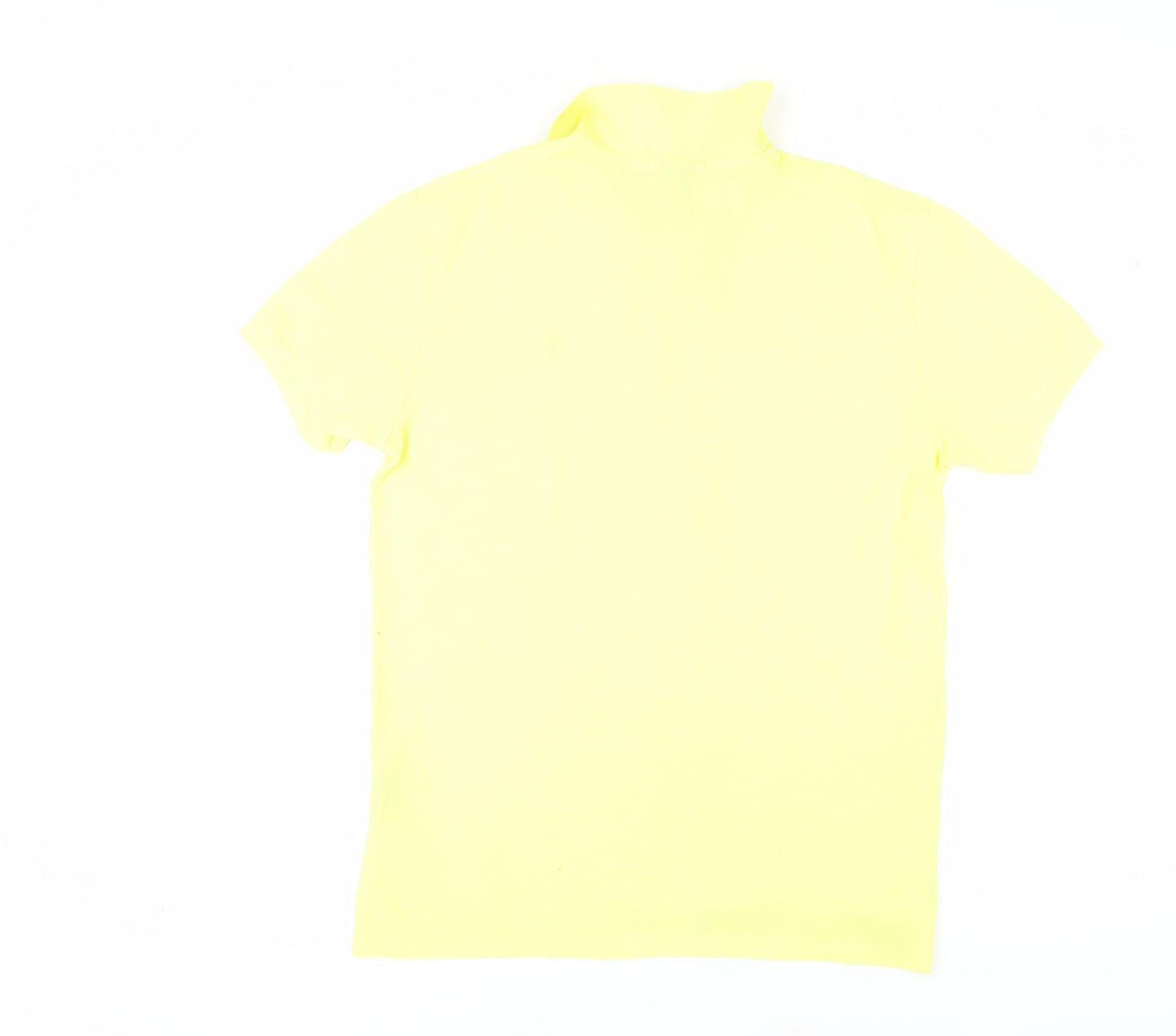Ralph Lauren Men's Yellow Slim Fit Polo Shirt L