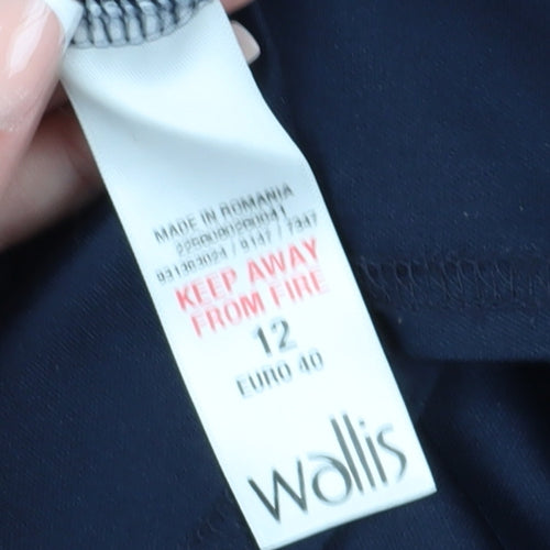 Wallis Women's Multicoloured Floral Midi Dress - Size 12