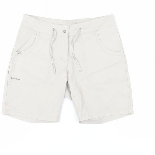 Quechua Women's Beige Cargo Shorts Size 12