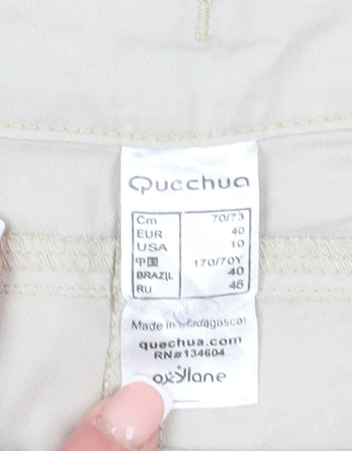 Quechua Women's Beige Cargo Shorts Size 12