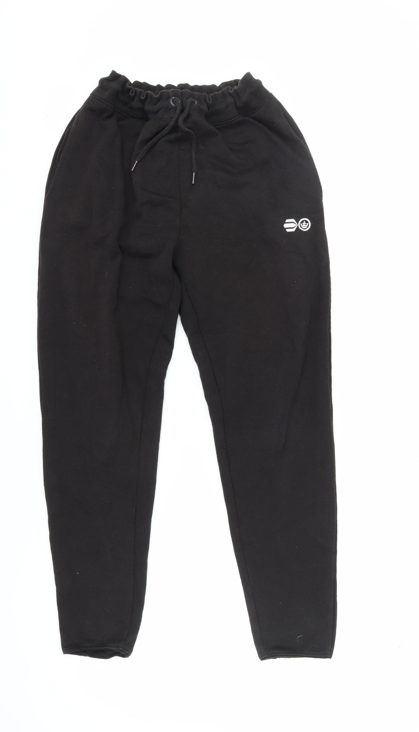 Crosshatch Men's Black Jogger Trousers Medium