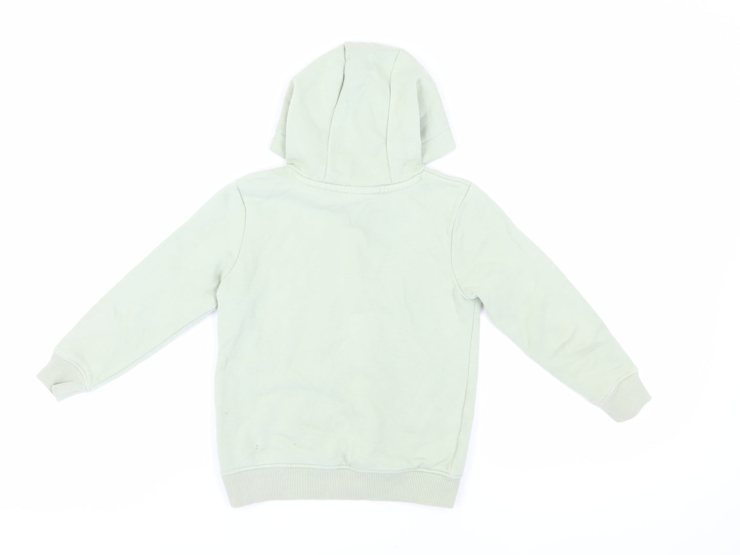 Minecraft Boys Green Graphic Hoodie Pullover 6-7 Years