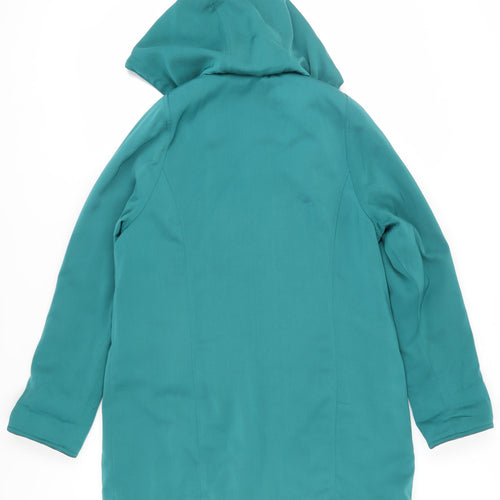 Isle Women's Green Parka Coat Size 12, Hooded, Casual, Winter
