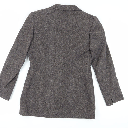 Country Casuals Women's Brown Silk Blazer Size 10
