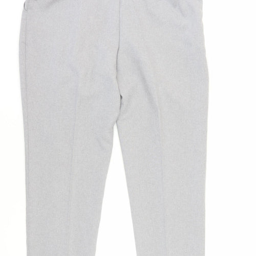 Damart Women's Grey Pleated Trousers Size 16