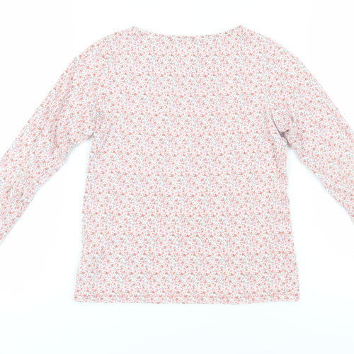 Next Girls Floral Long Sleeve T-Shirt, Size 8 Years, Multicoloured