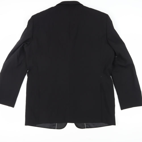 Moss Bros Men's Black Tuxedo Jacket 44R Formal