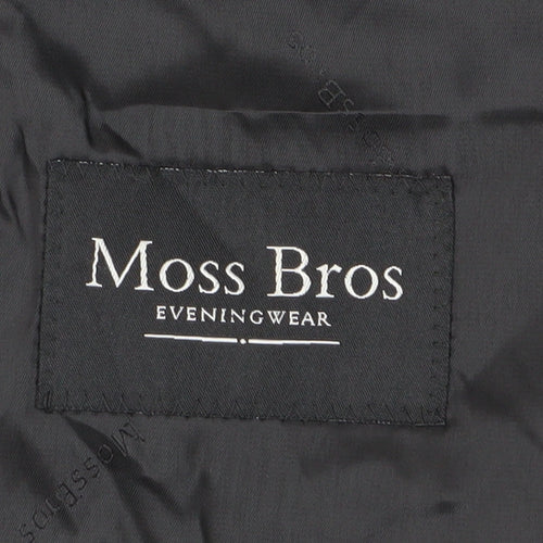 Moss Bros Men's Black Tuxedo Jacket 44R Formal