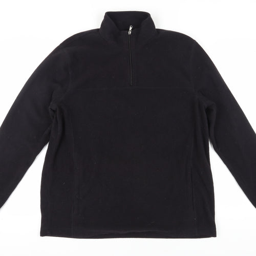 Croft & Barrow Men's Black Pullover Sweatshirt L