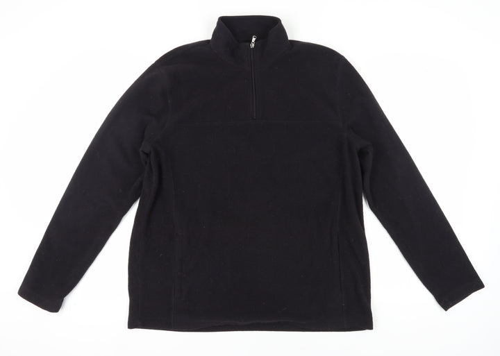 Croft & Barrow Men's Black Pullover Sweatshirt L