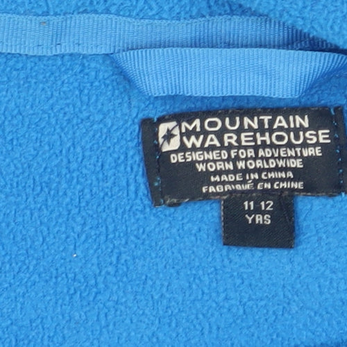 Mountain Warehouse Boys Blue Basic Jacket 11-12 Years