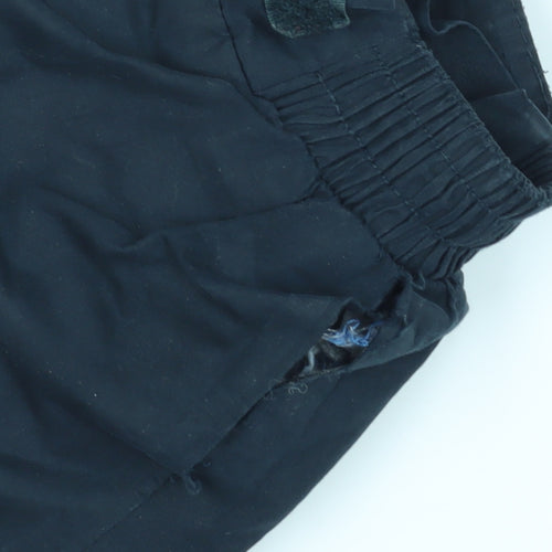 Trespass Boys Black Parka Jacket 7-8 Years, Waterproof Winter Coat