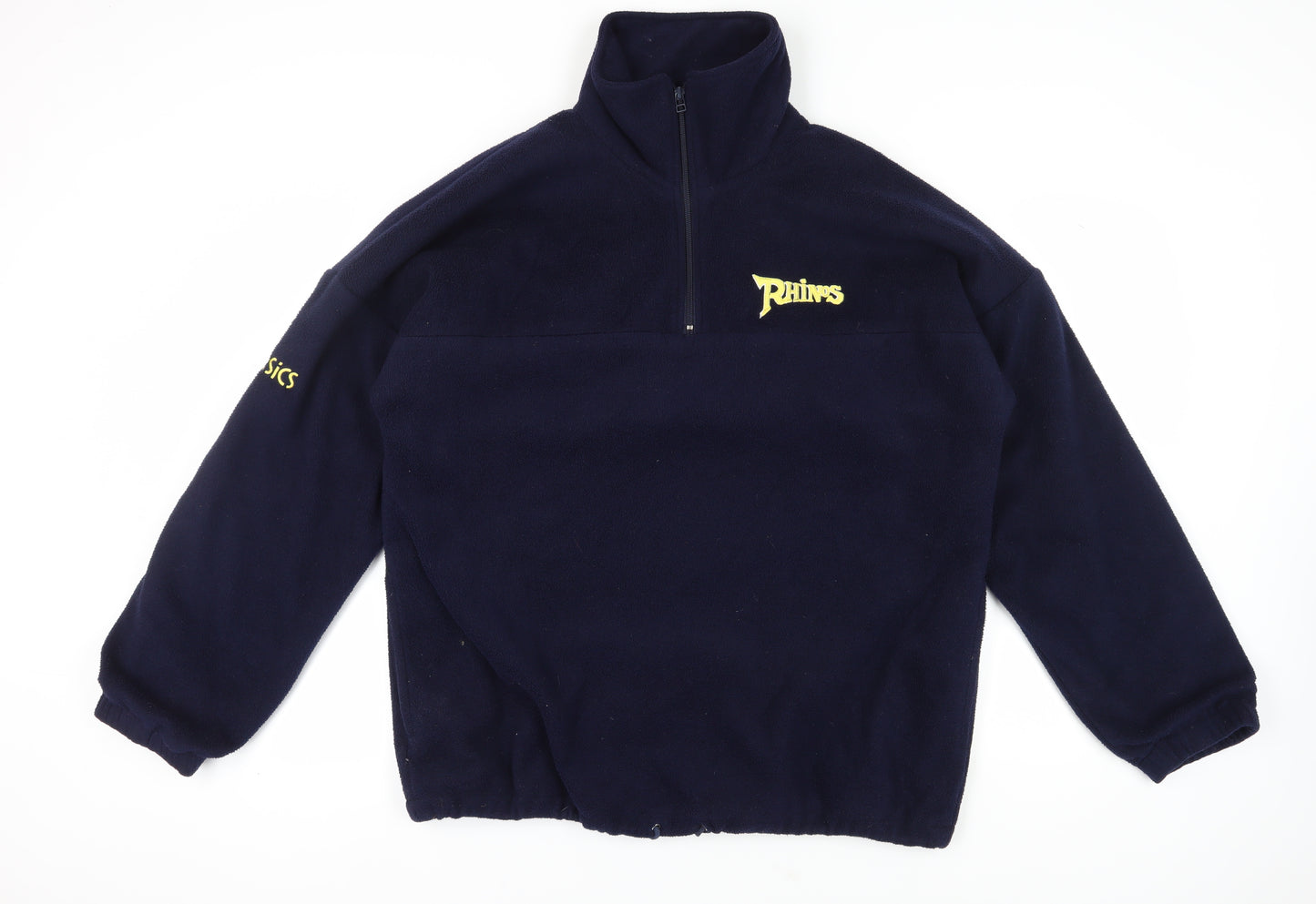 Asics Men's Blue Pullover Fleece Sweatshirt