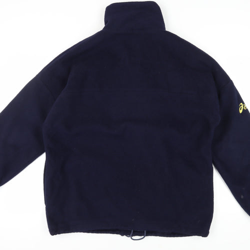 Asics Men's Blue Pullover Fleece Sweatshirt